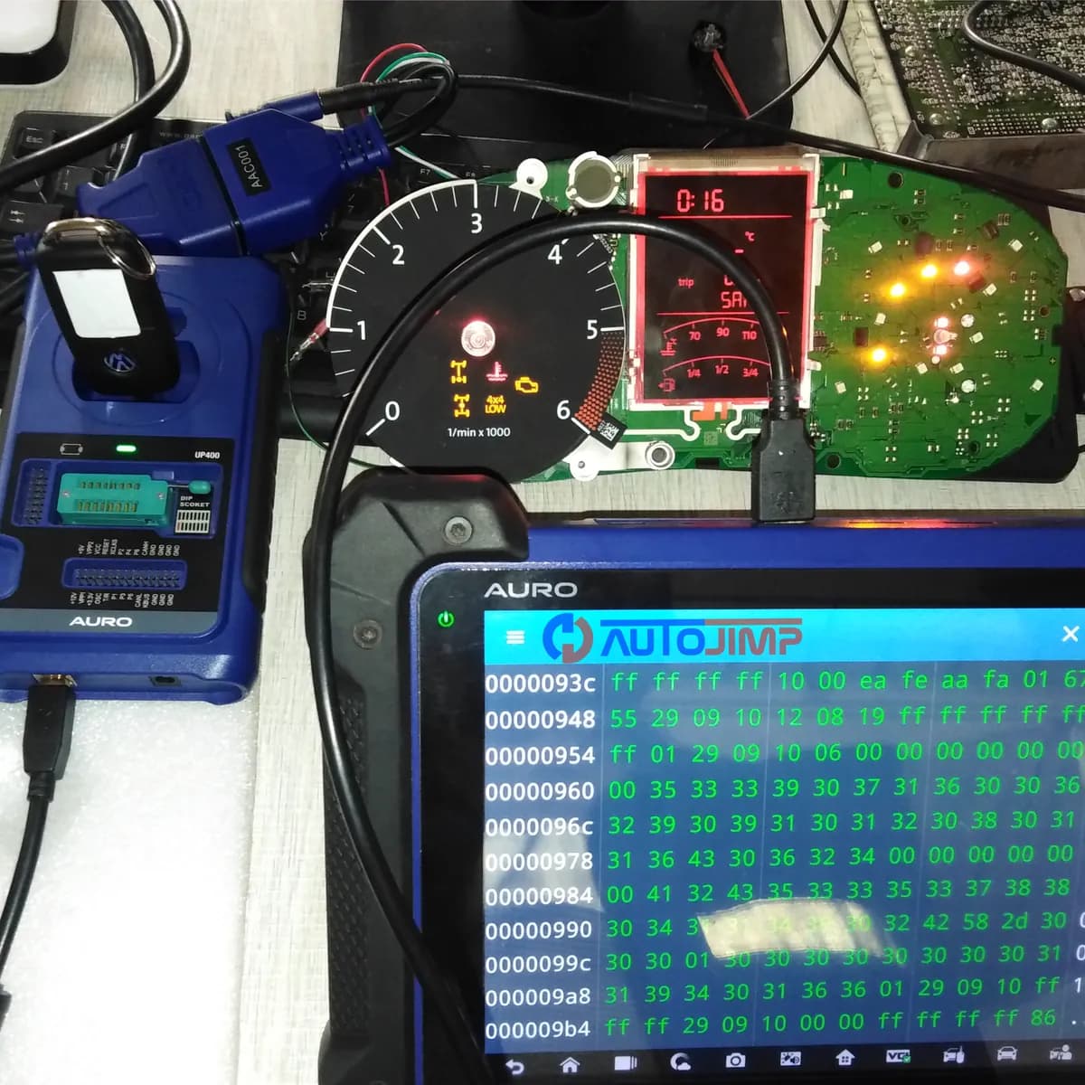 Reprogramación de ECU y llaves